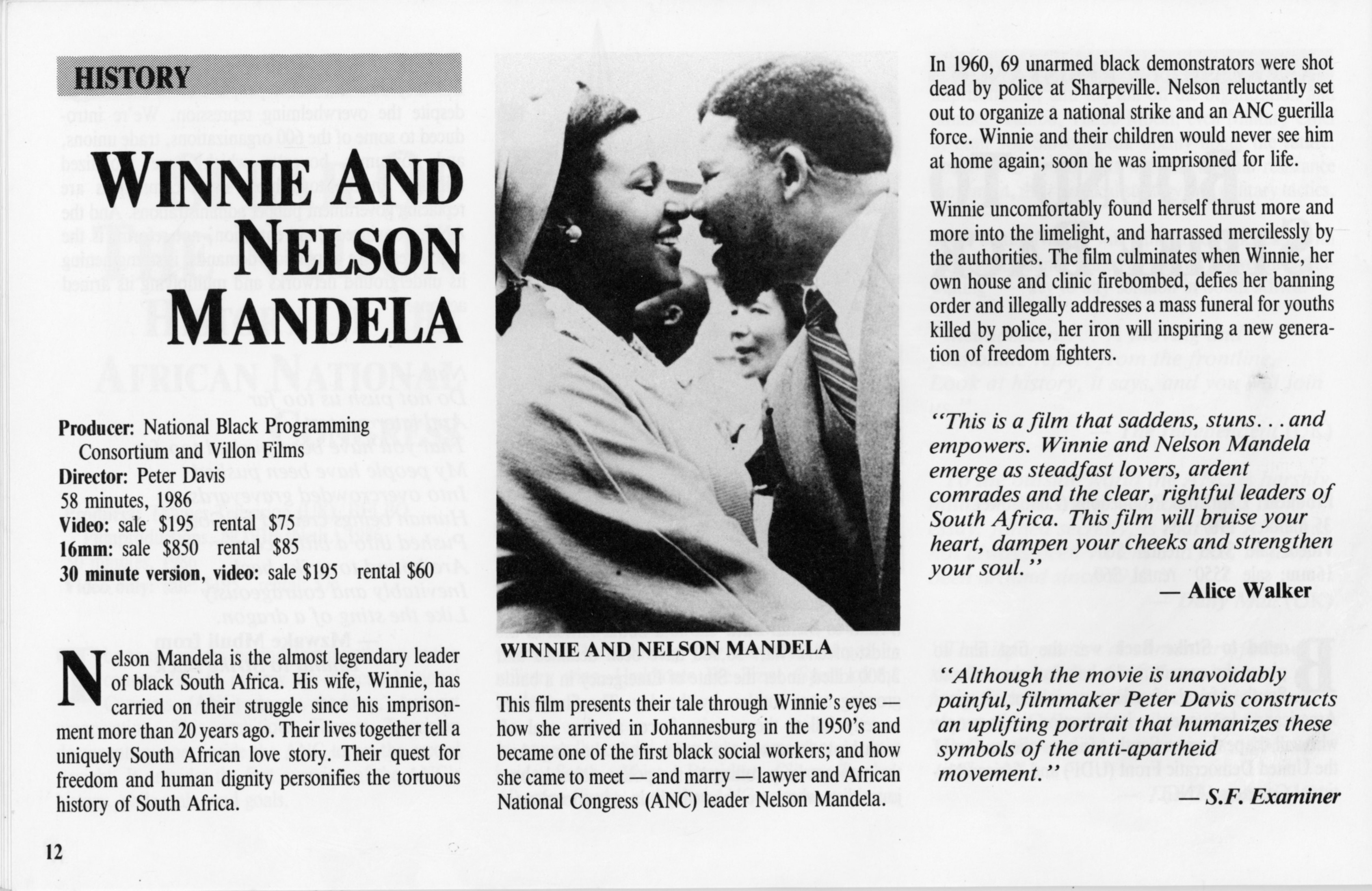 Nelson Mandela: Prisoner To President - News Clipping.