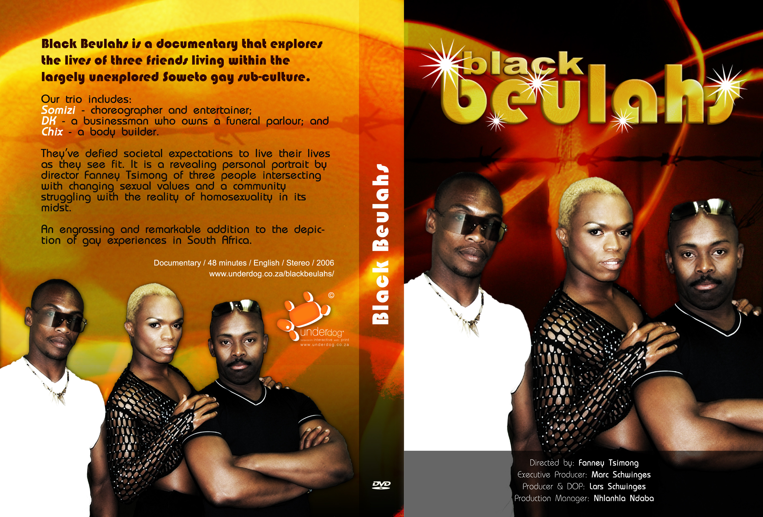 Black Beulahs - DVD Sleeve.