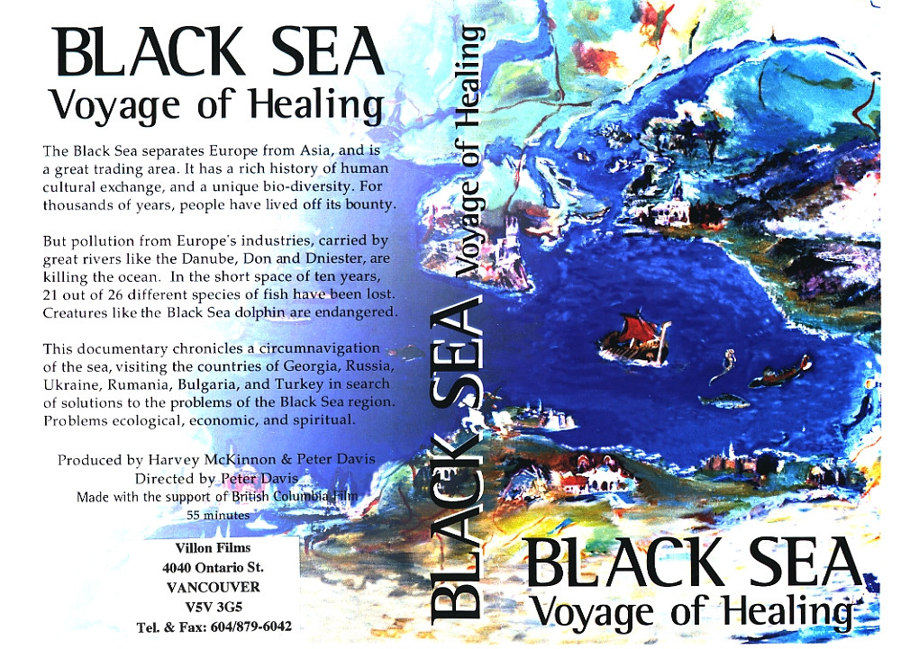 Black Sea Voyage Of Healing - VHS Sleeve.