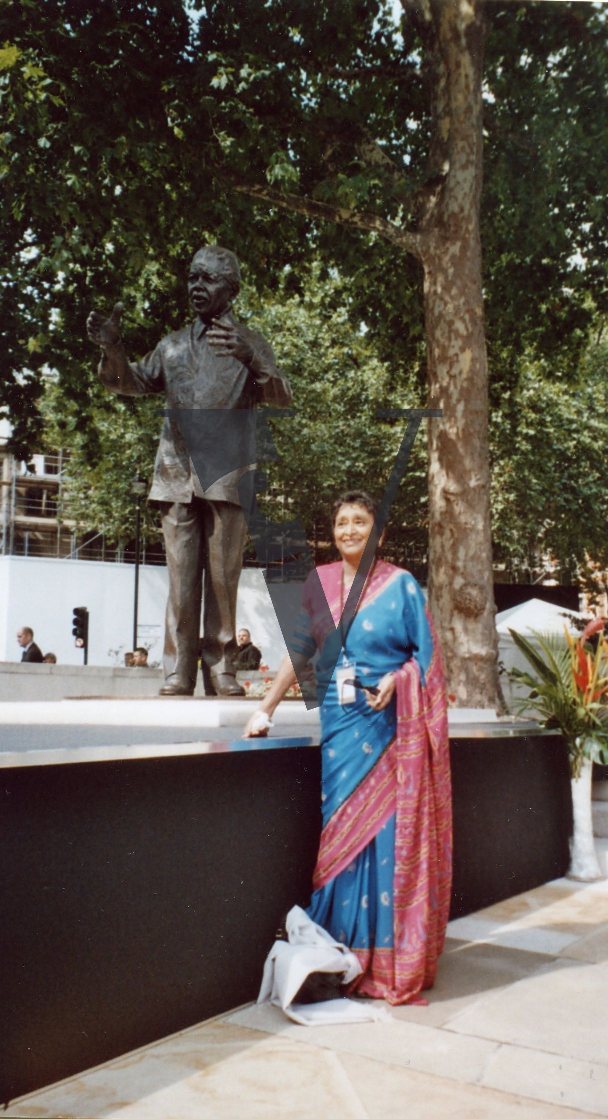 Parliament Square, ANC activist Adelaide Joseph portrait.