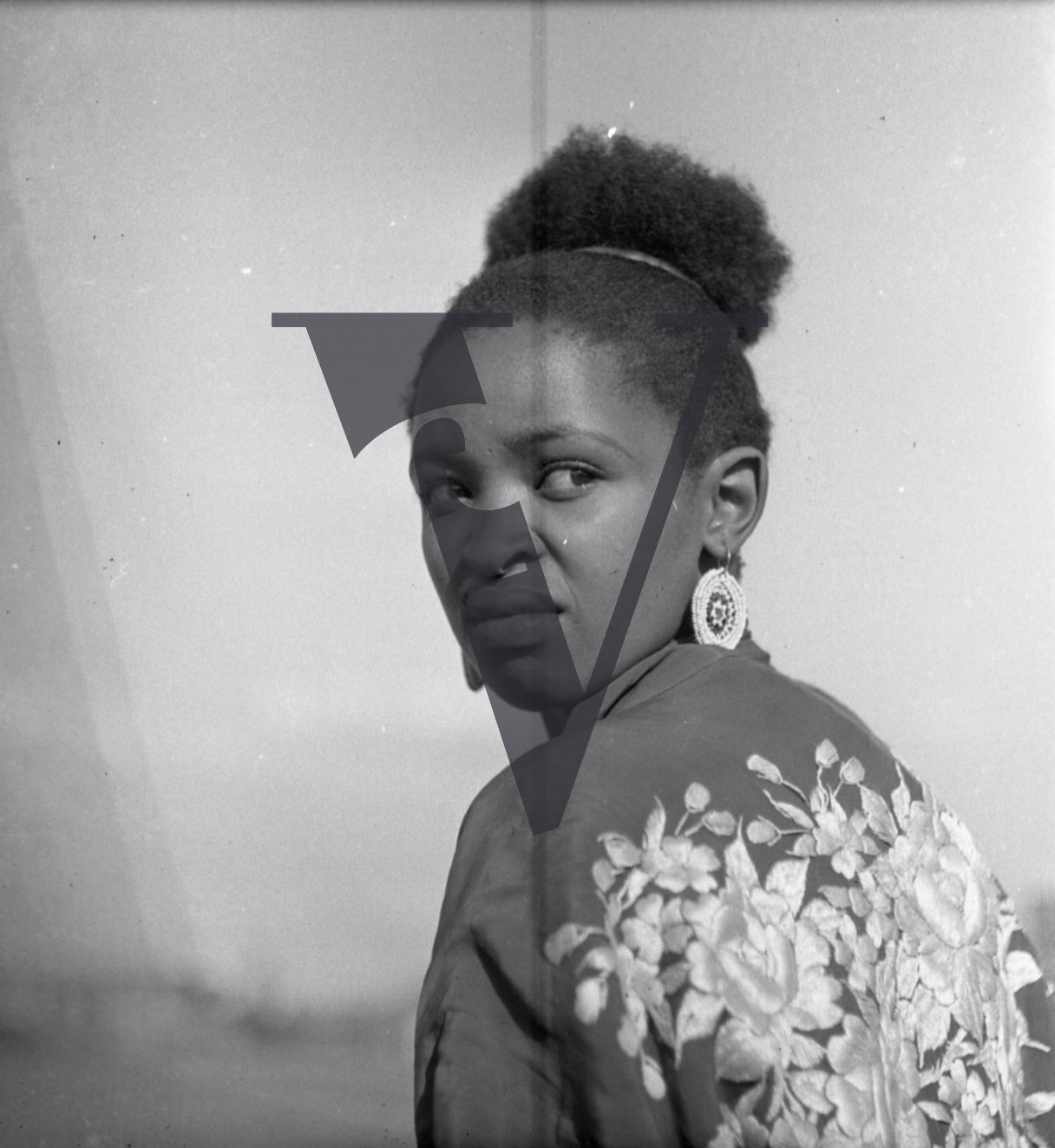 African Jim, Dolly Rathebe Portrait.