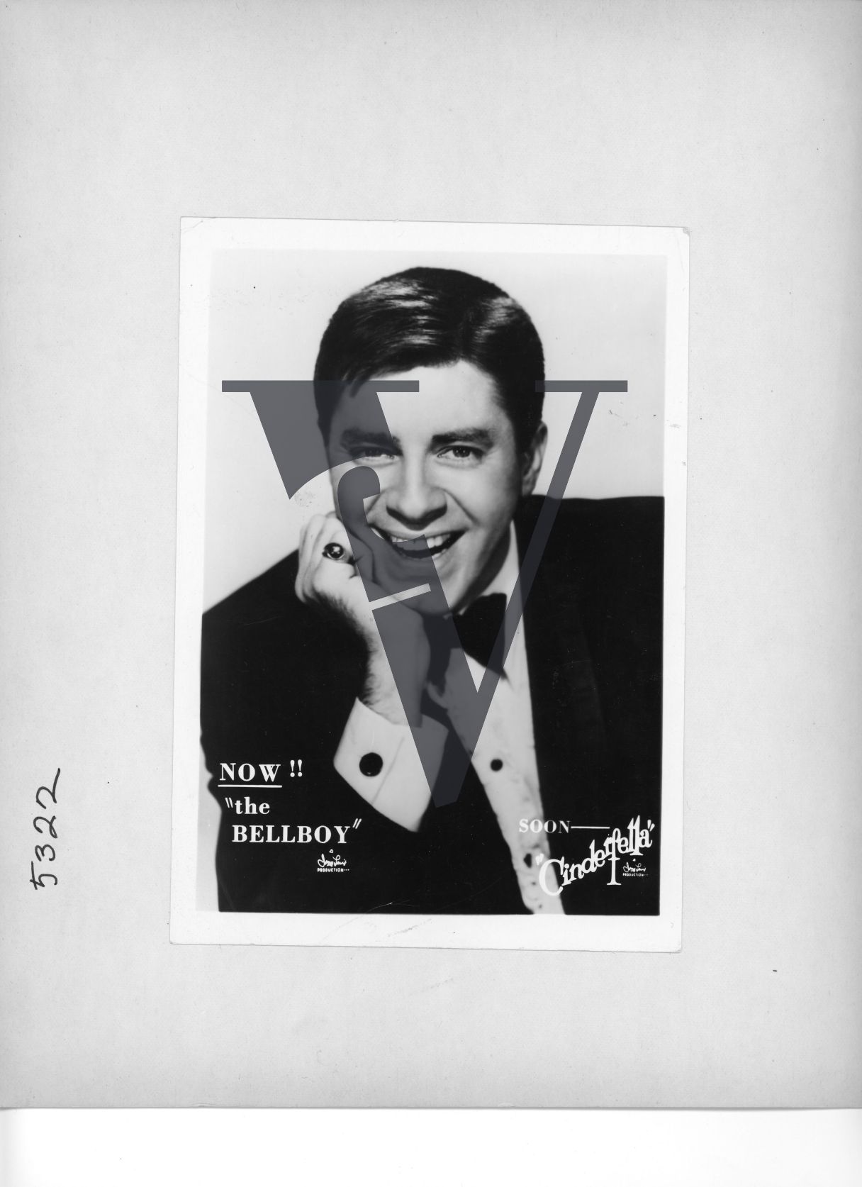 Jerry Lewis, smiling, The Bellboy, Cinderfella, portrait, mid-shot.