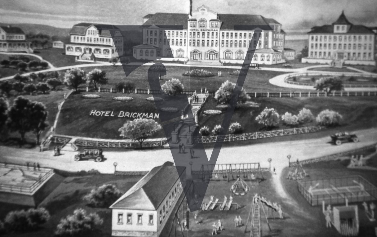 Hotel Brickman postcard.