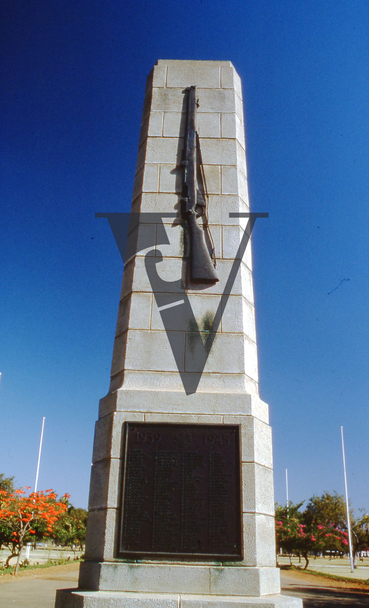 Botswana, War Memorial.