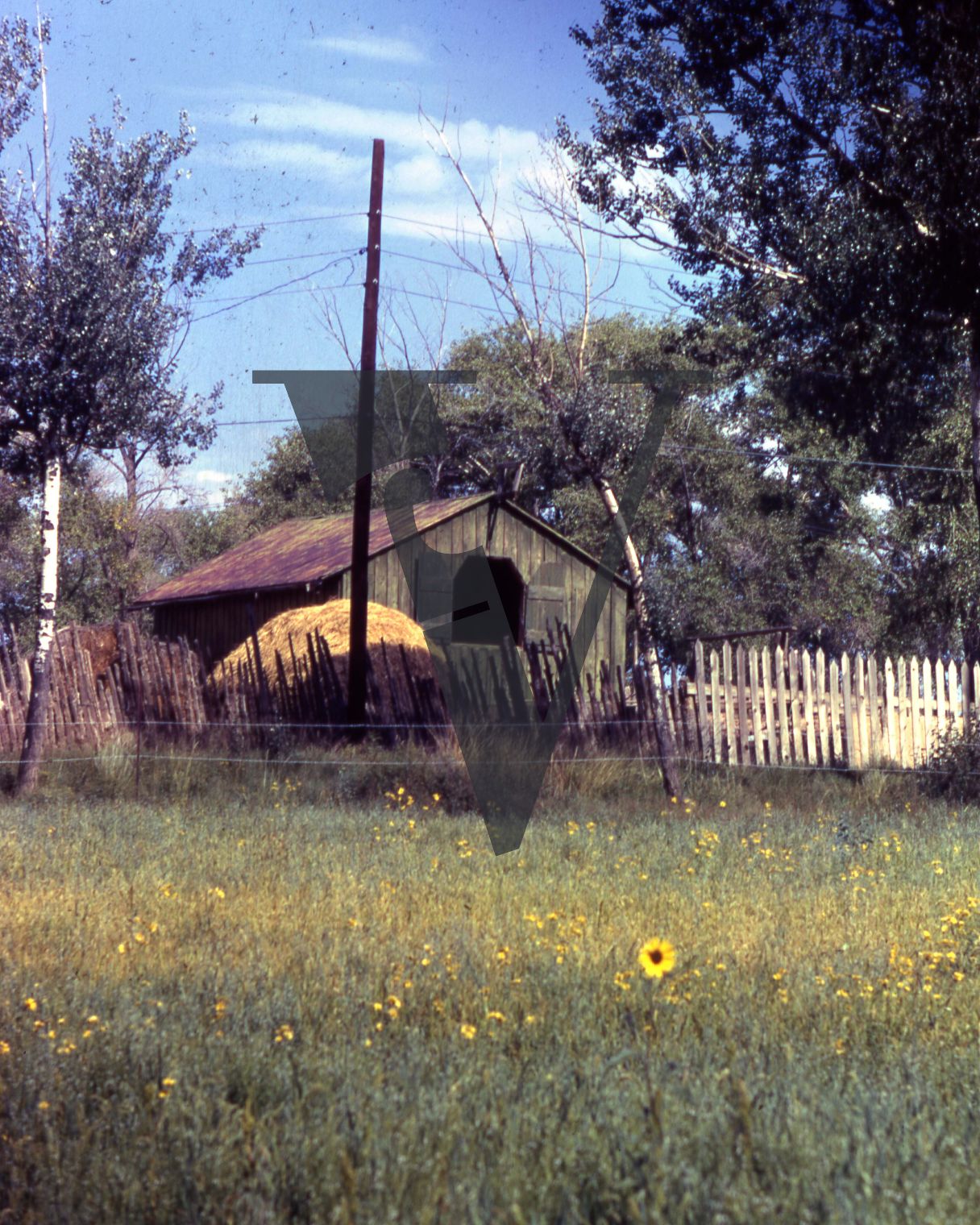 Taos, New Mexico, D.H. Lawrence Farm house, landscape.