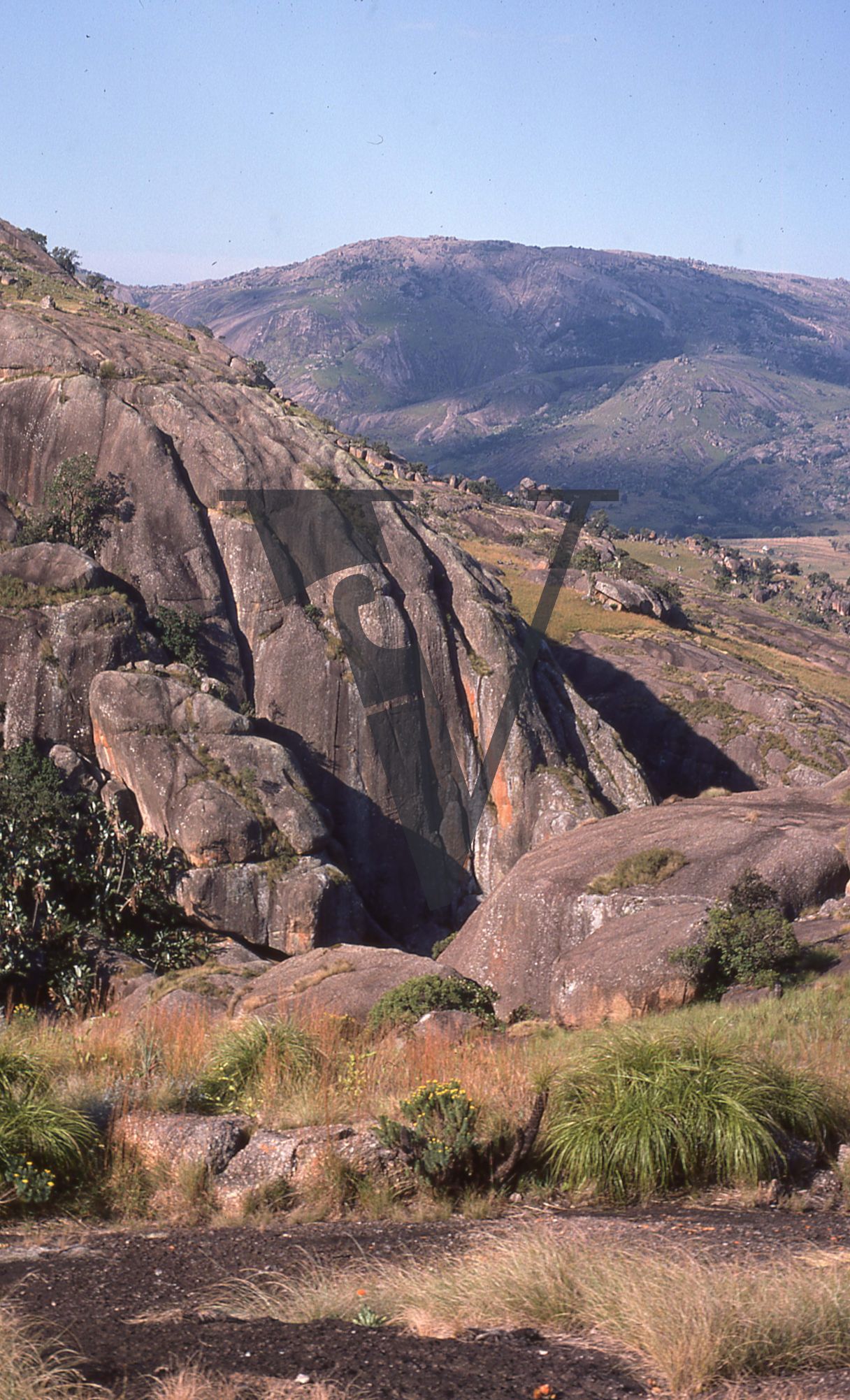 Eswatini, (formerly Swaziland), landscape, rocks, mountains.