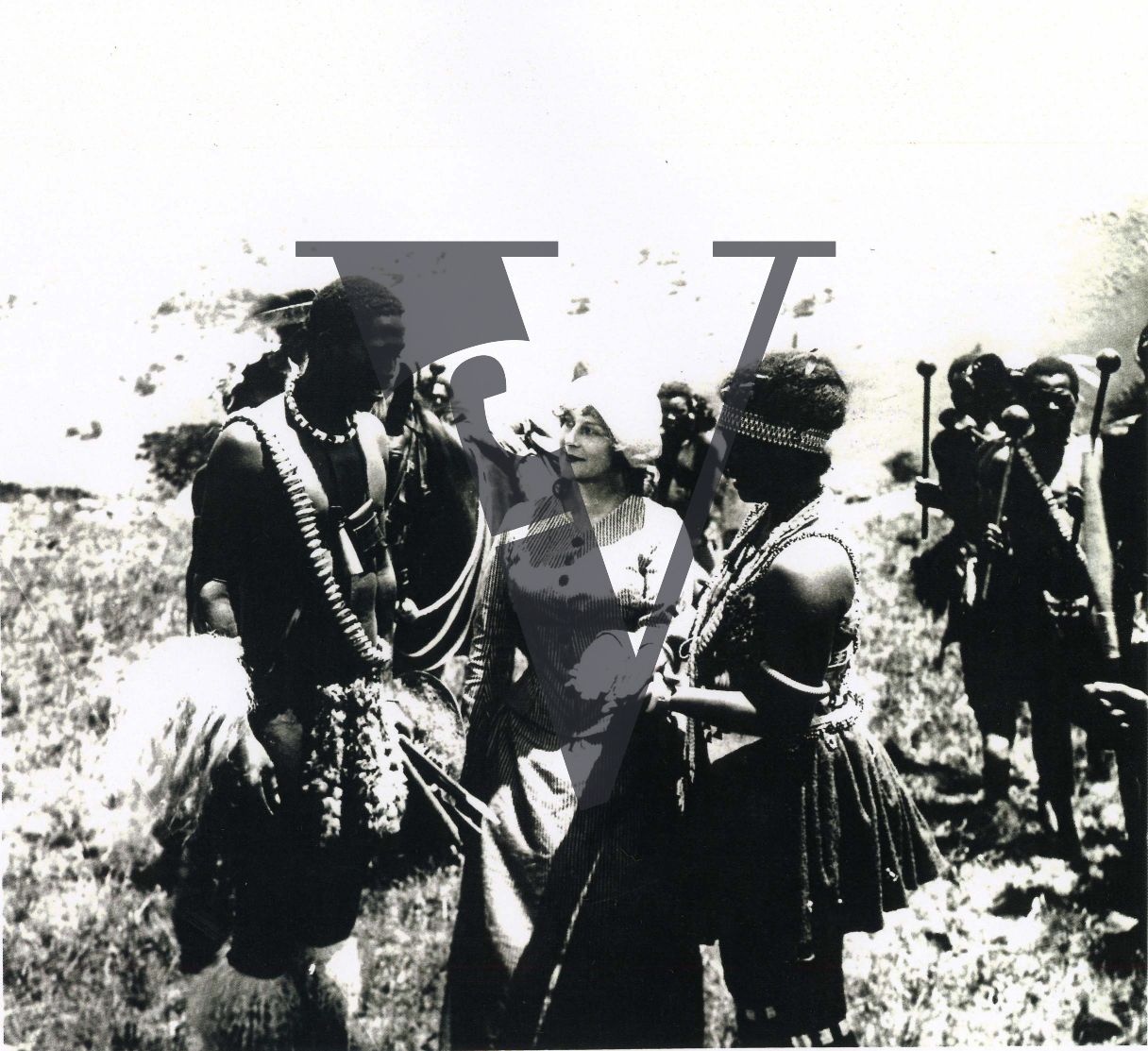 Symbol of Sacrifice, Production still, Anglo-Zulu war.