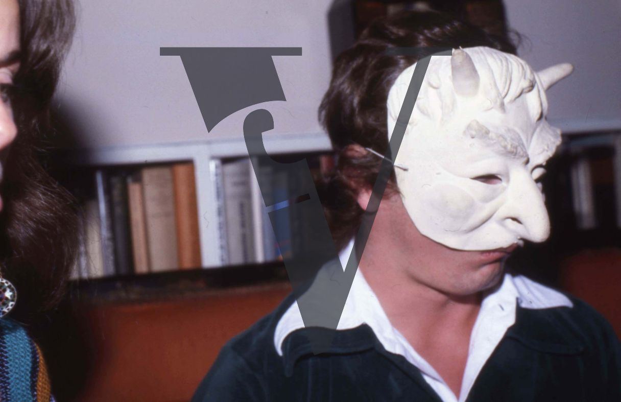 Francis Huxley Mask Party, Adrian Laing.