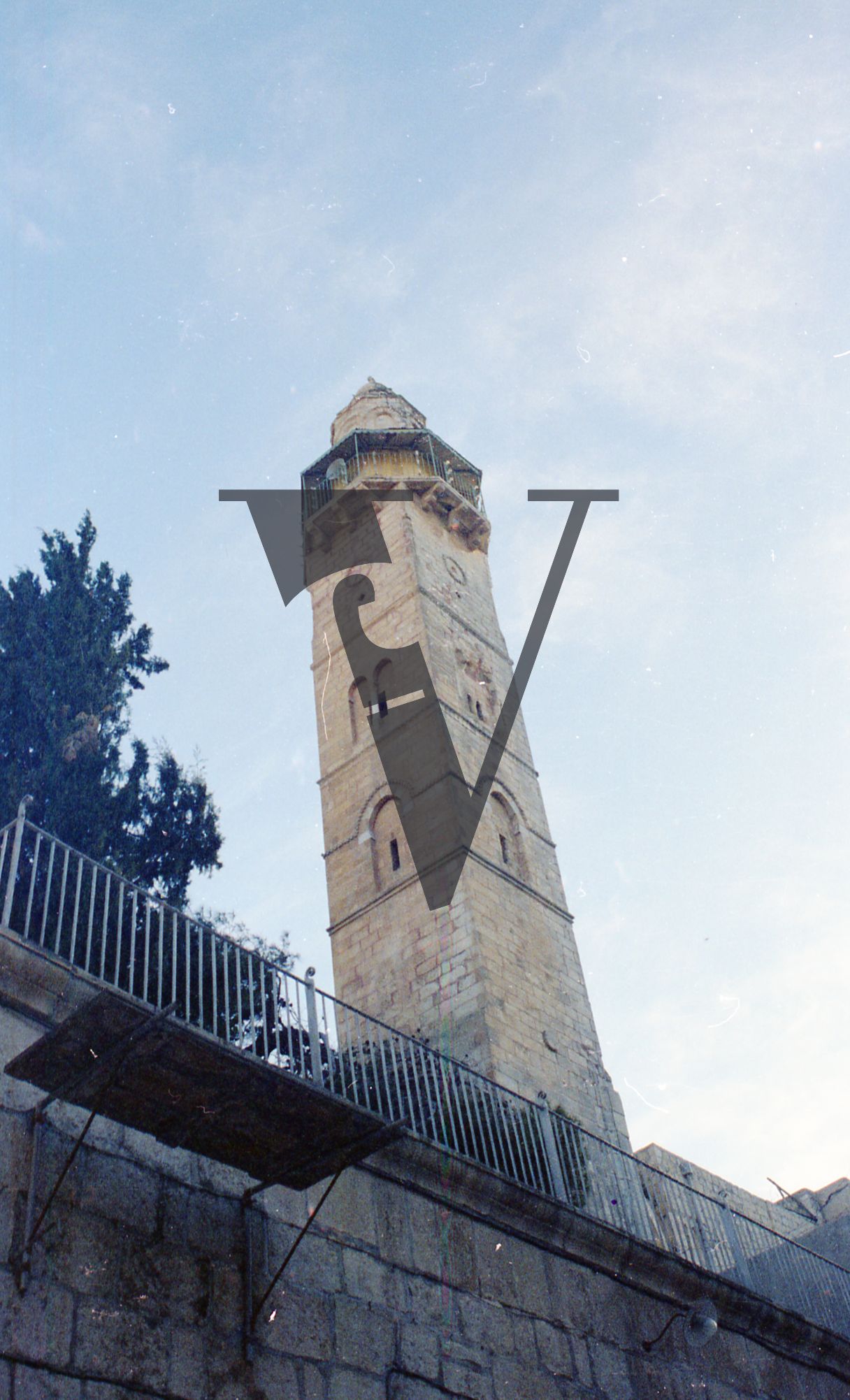 Jerusalem, Street Scene, Tower.