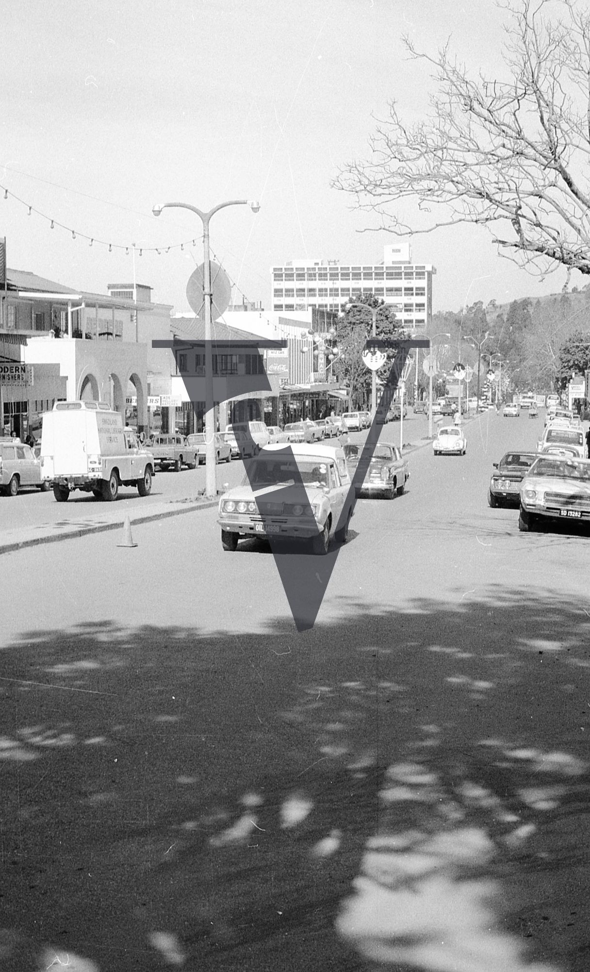 South Africa, Johannesburg, main road, vehicles.
