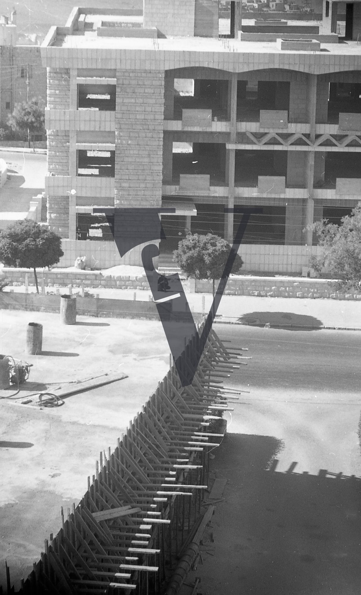 Jordan, Black September, View from hotel, Amman.
