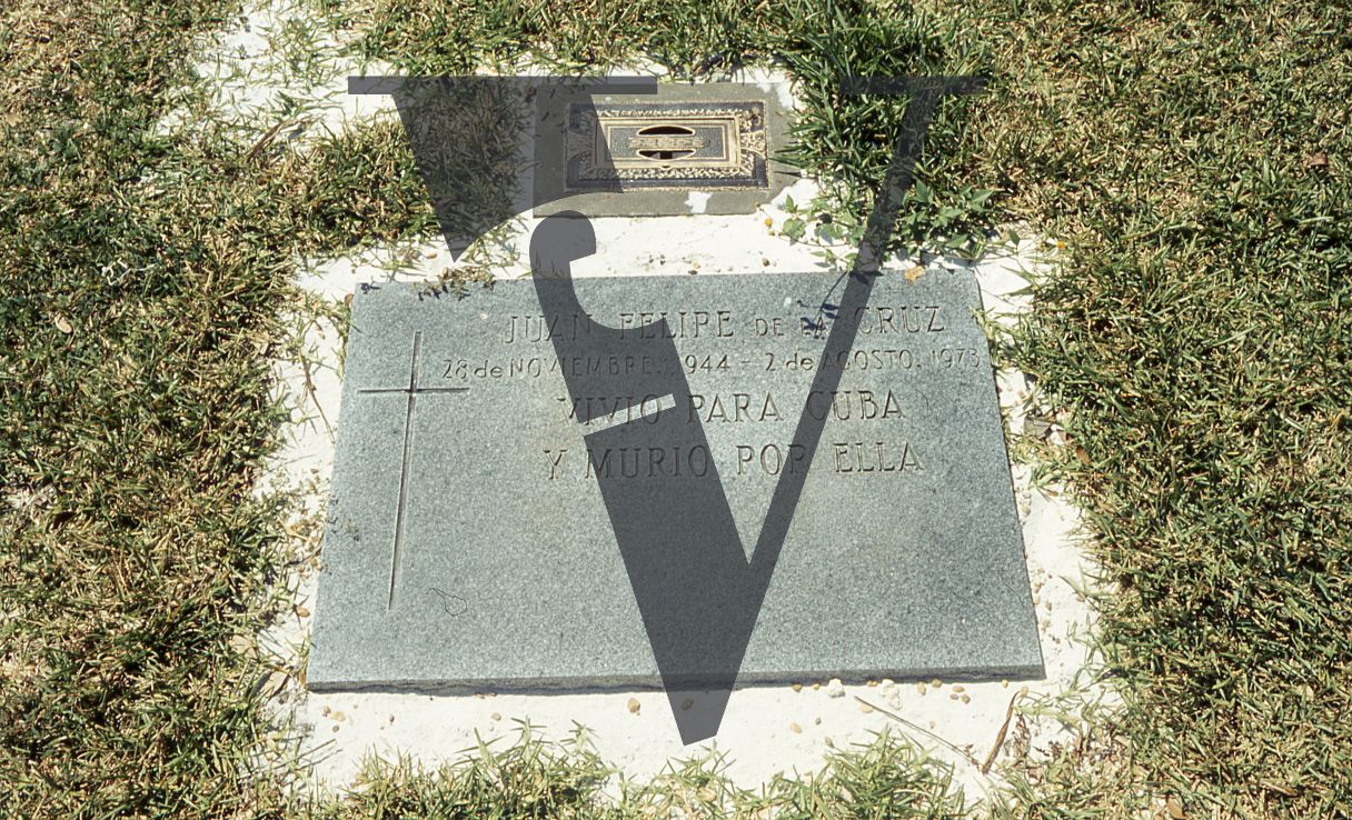 The Paperback Vigilante, Miami memorials, Juan Felipe de la Cruz.