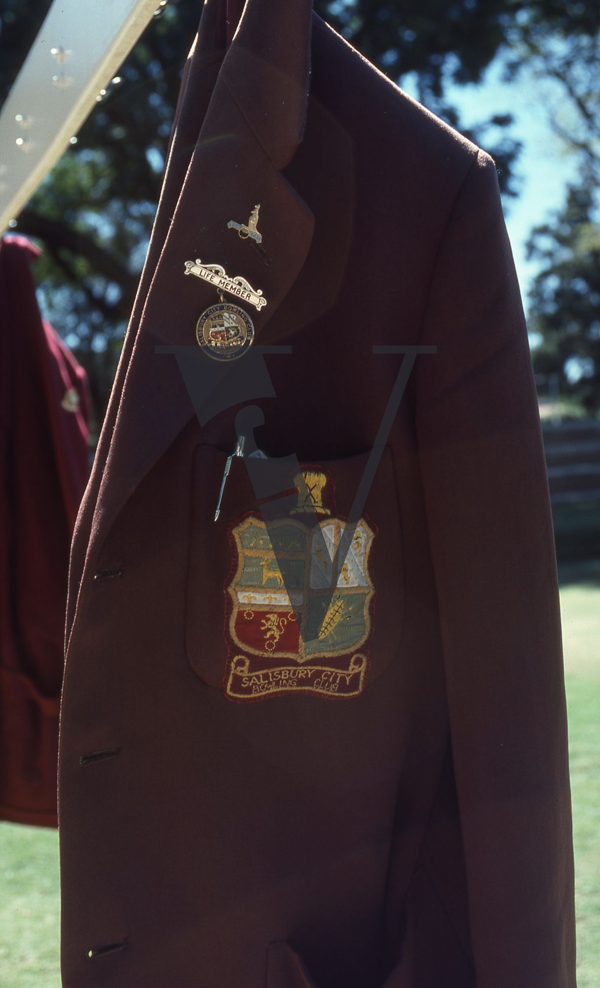 Rhodesia, Salisbury City Bowling Club, bowling jacket.