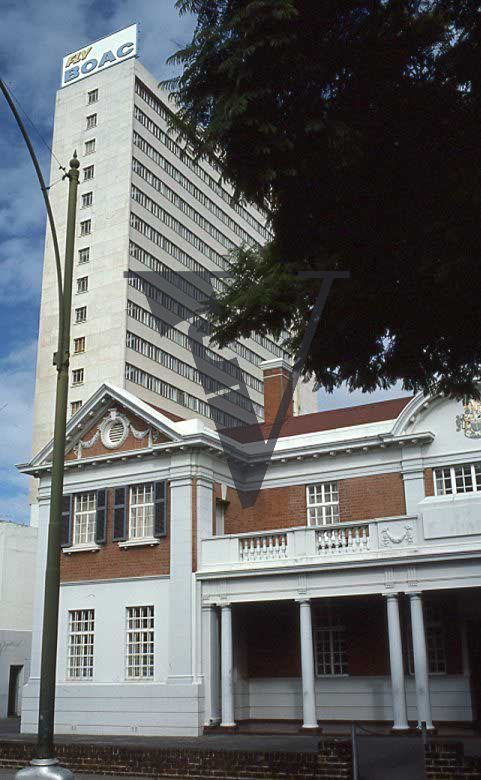 Rhodesia, Salisbury, government building in foreground.