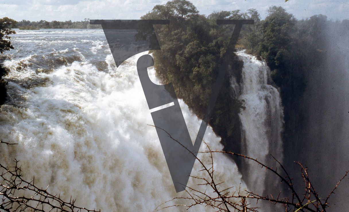 Rhodesia, Victoria Falls, landscape.