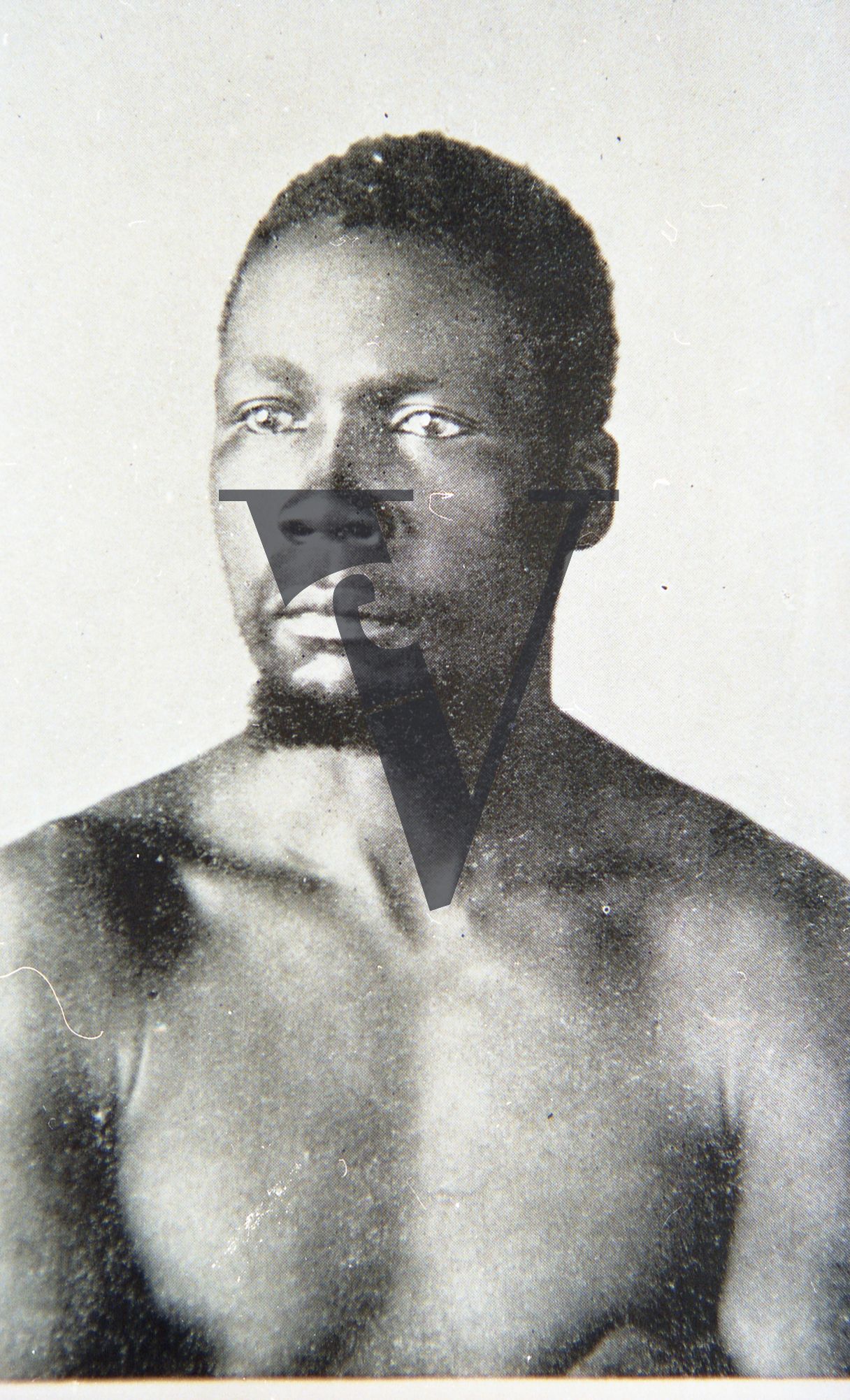 Rhodesia, historical image, man, portrait.