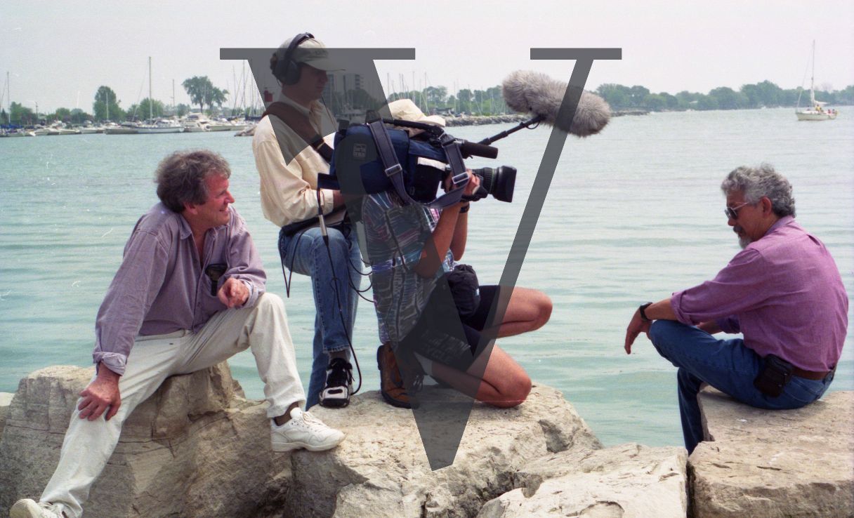 Ontario, Film crew, behind the scenes, Peter Davis, David Suzuki.