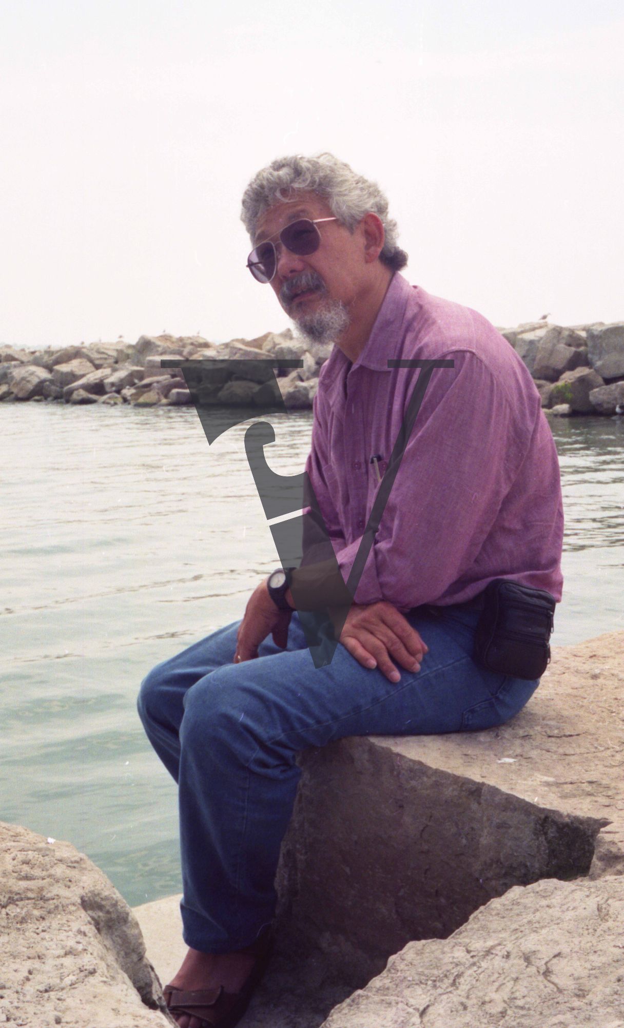Ontario, David Suzuki, portrait, Lake side.