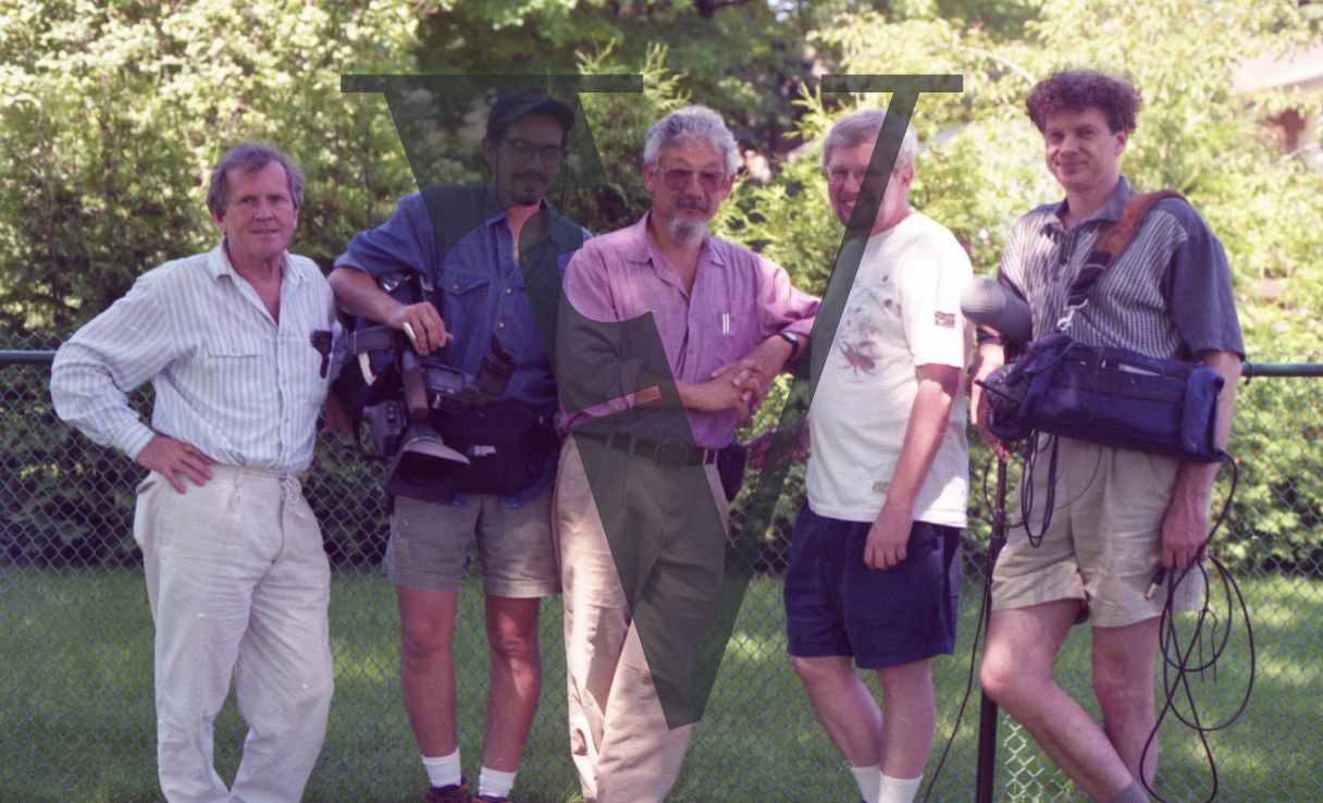 Ontario, Film crew, behind the scenes, crew portrait, Peter Davis.