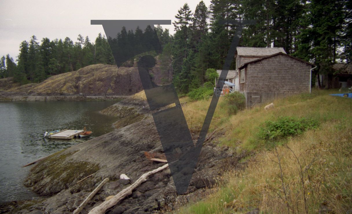 Osoyoos, Okanagan Valley, British Columbia, filming, Suzuki cottage.