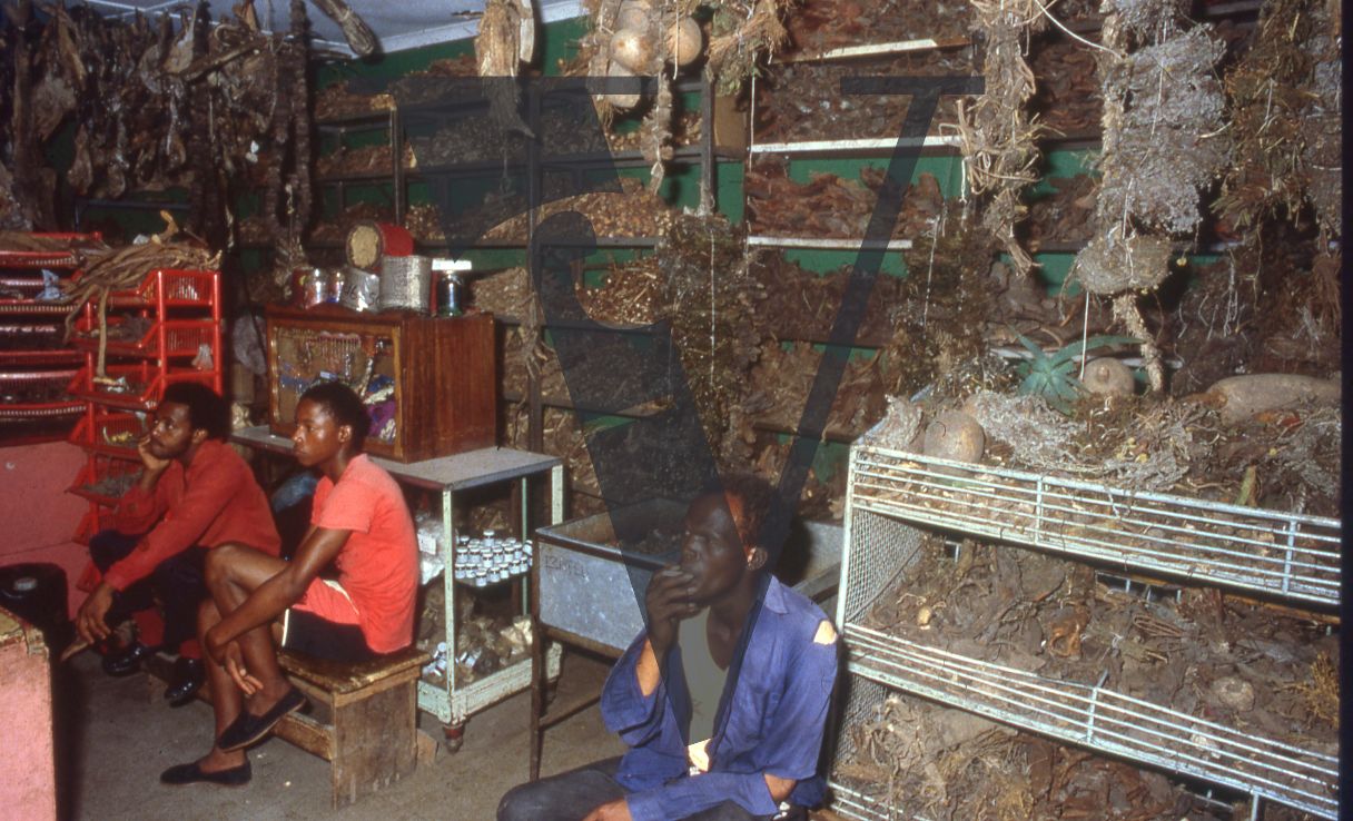 Sangoma, Zululand, Cele's Muti Shop, Medicine, interior.