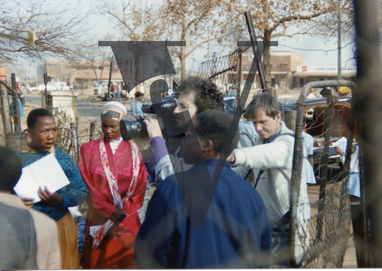 South Africa, Soweto, Peter Davis, Daniel Riesenfeld, filming, Ikusasa.