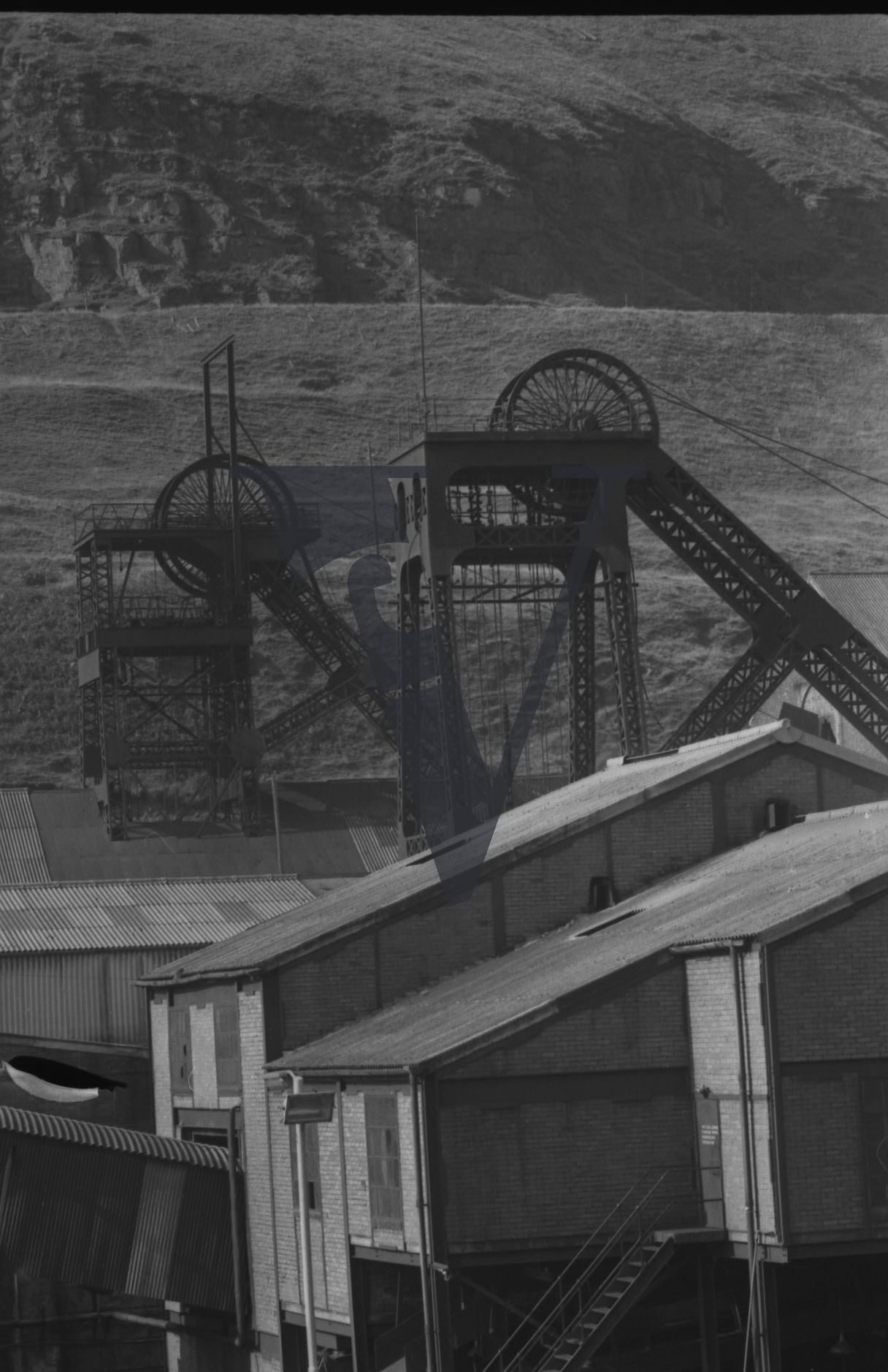 Tonypandy, Wales, Mining Community, mine shafts.