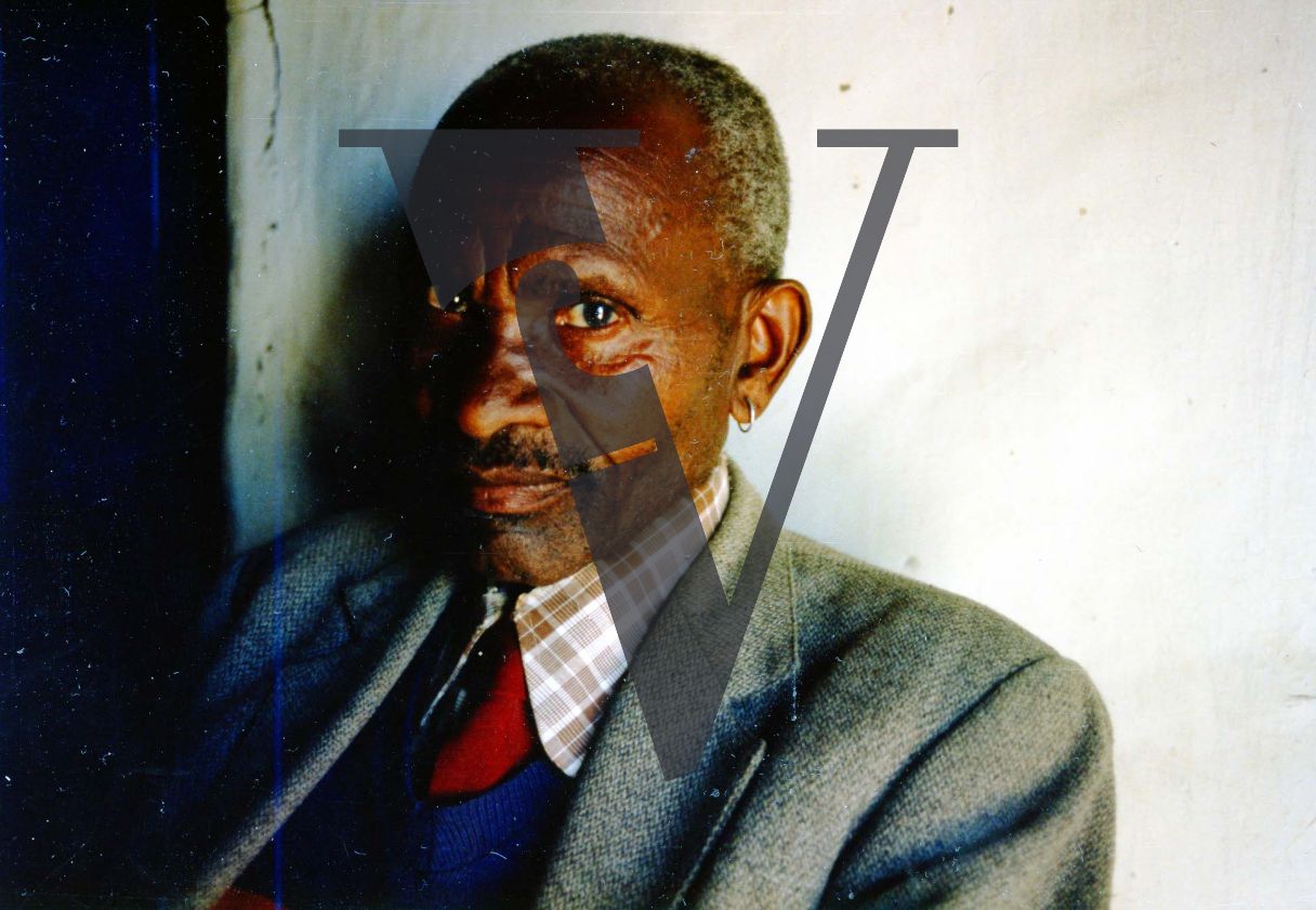 South Africa, Transkei, man, portrait, mid-shot.