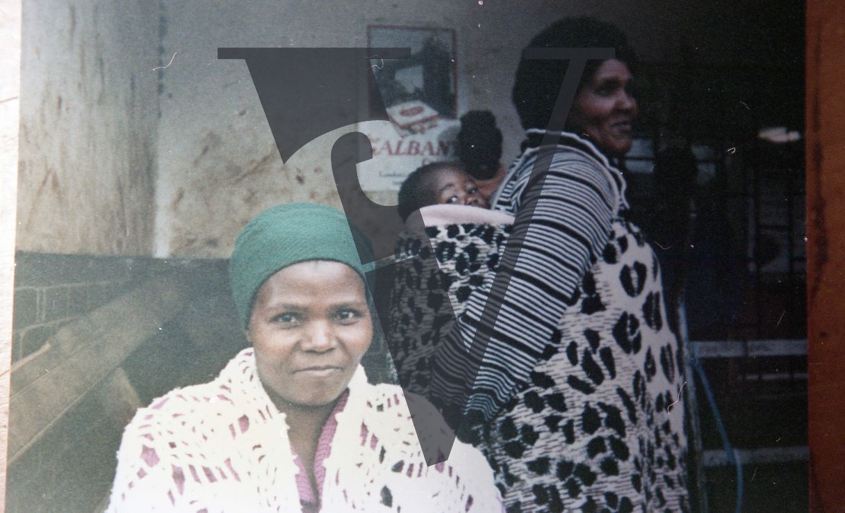 South Africa, Transkei, Bizana, women and child, portrait.