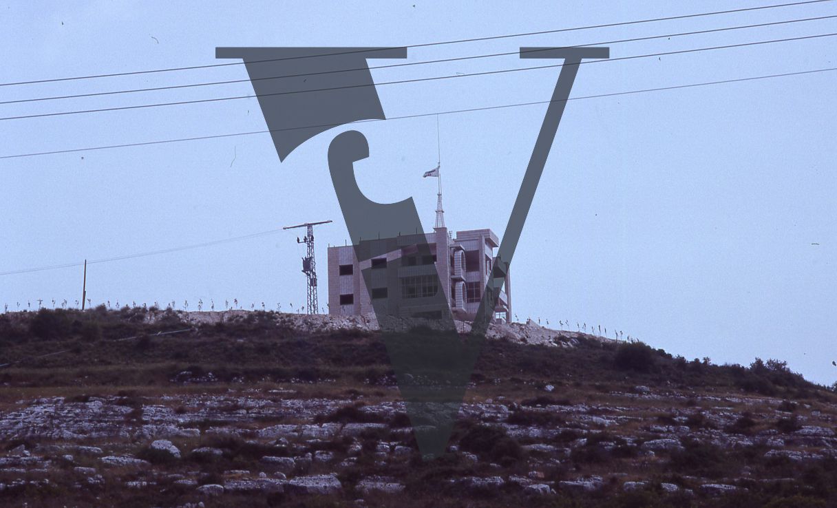 West Bank, settlement on a hillside.