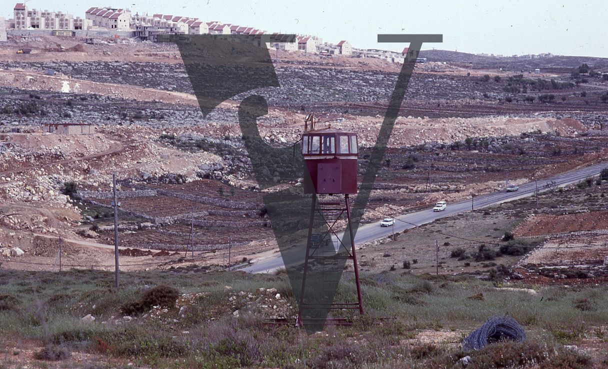 West Bank, al-Azariya, watchtower, Afrat.