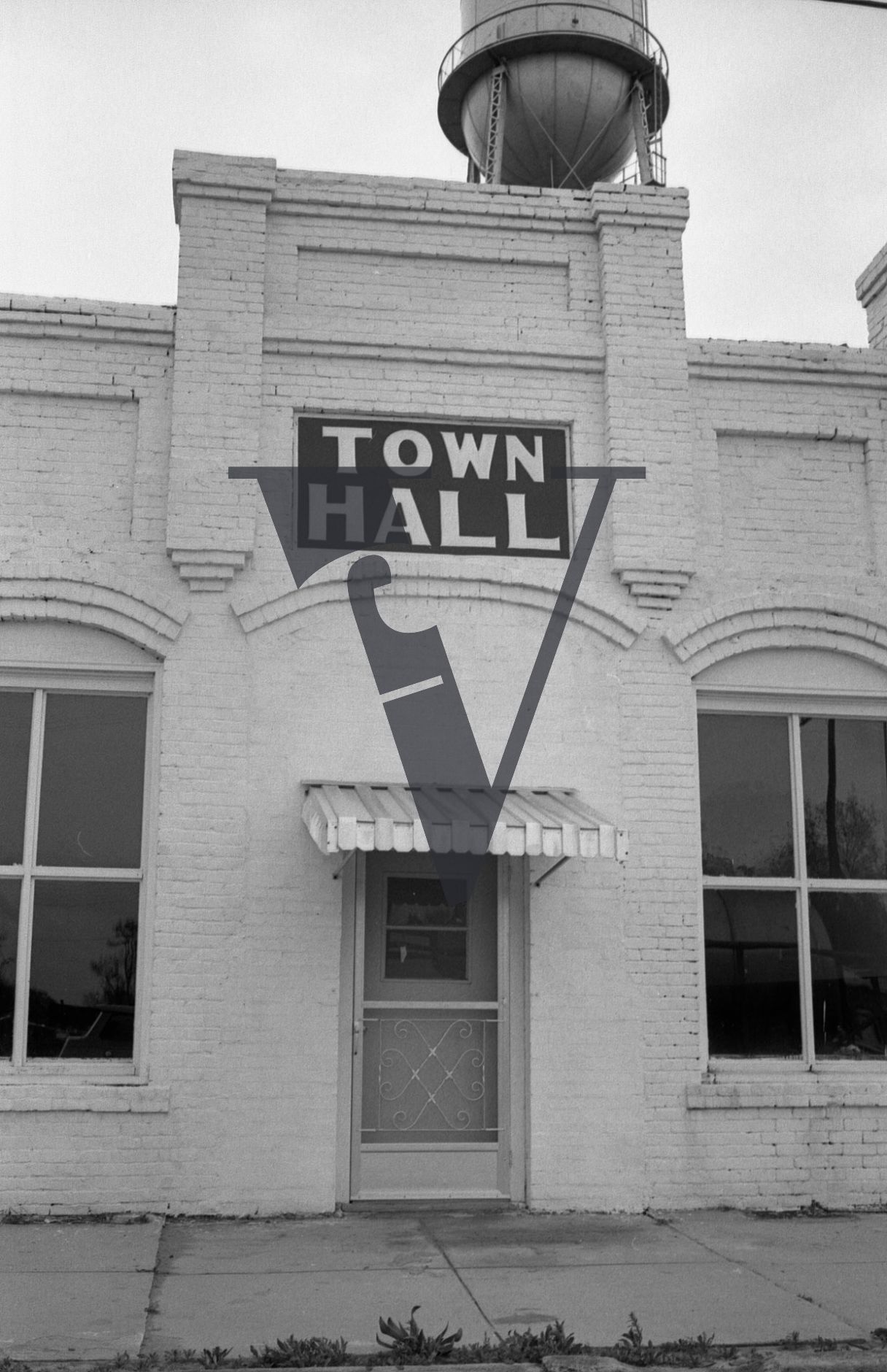 Mayesville, Sumter County, South Carolina, Town Hall, exterior.